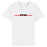 T-Shirt - Année 1996 - Coton Bio - 7 Coloris - Cadeau Original - Cadeau Personnalisable - Cadeaux-Positifs.com -XS-Marine-