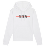 Sweat à Capuche à Personnaliser avec Votre Année - 5 Coloris - Cadeau Original - Cadeau Personnalisable - Cadeaux-Positifs.com -XS-Bordeaux-