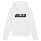 Sweat à Capuche à Personnaliser - XXX Authentique & Unique - 5 Coloris - Cadeau Personnalisable - Cadeau Personnalisable - Cadeaux-Positifs.com -XS-Bordeaux-