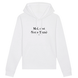 Sweat à Capuche à Personnaliser - Moi c'est XXX - 5 Coloris - Cadeau Personnalisable - Cadeau Personnalisable - Cadeaux-Positifs.com -XS-Marine-