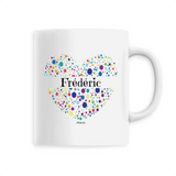 Mug - Frédéric (Coeur) - 6 Coloris - Cadeau Unique & Tendre - Cadeau Personnalisable - Cadeaux-Positifs.com -Unique-Blanc-