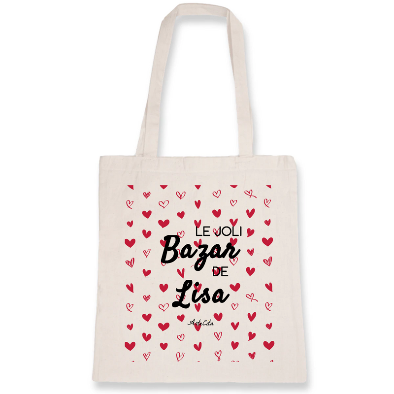 Cadeau anniversaire : Tote Bag - Le joli Bazar de Lisa - Cadeau Original & Durable - Cadeau Personnalisable - Cadeaux-Positifs.com -Unique-Blanc-