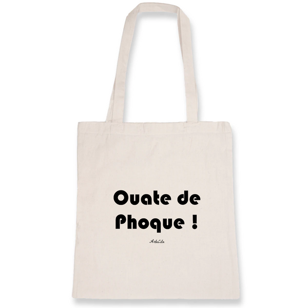 Tote Bag - Ouate de phoque - Coton Bio - Cadeau Drôle - Humour - Cadeau Personnalisable - Cadeaux-Positifs.com -Unique-Blanc-