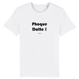 T-Shirt Premium - Phoque Datte - Coton Bio - 12 Coloris - Humour - Cadeau Personnalisable - Cadeaux-Positifs.com -XS-Naturel-