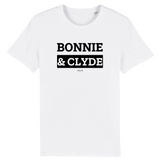 T-Shirt Premium - Bonnie & Clyde - Coton Bio - 12 Coloris - Mythique - Cadeau Personnalisable - Cadeaux-Positifs.com -XS-Orange-