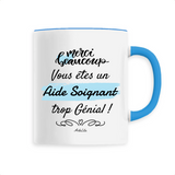 Mug - Merci Aide Soignant - 6 Coloris - Cadeau Original - Cadeau Personnalisable - Cadeaux-Positifs.com -Unique-Blanc-
