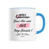 Mug - Merci AVS - 6 Coloris - Cadeau Original - Cadeau Personnalisable - Cadeaux-Positifs.com -Unique-Blanc-