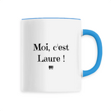 Mug - Moi c'est Laure - 6 Coloris - Cadeau Original - Cadeau Personnalisable - Cadeaux-Positifs.com -Unique-Blanc-