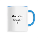Mug - Moi c'est Sarah - 6 Coloris - Cadeau Original - Cadeau Personnalisable - Cadeaux-Positifs.com -Unique-Blanc-