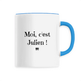 Mug - Moi c'est Julien - 6 Coloris - Cadeau Original - Cadeau Personnalisable - Cadeaux-Positifs.com -Unique-Blanc-
