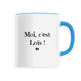 Mug - Moi c'est Loïs - 6 Coloris - Cadeau Original - Cadeau Personnalisable - Cadeaux-Positifs.com -Unique-Blanc-