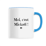 Mug - Moi, c'est Mickaël - 6 Coloris - Cadeau Original - Cadeau Personnalisable - Cadeaux-Positifs.com -Unique-Blanc-
