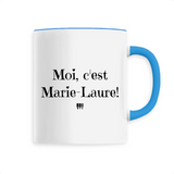 Mug - Moi c'est Marie-Laure - 6 Coloris - Cadeau Original - Cadeau Personnalisable - Cadeaux-Positifs.com -Unique-Blanc-