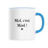 Mug - Moi c'est Mâel - 6 Coloris - Cadeau Original - Cadeau Personnalisable - Cadeaux-Positifs.com -Unique-Bleu-