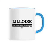 Mug - Lilloise - 6 Coloris - Cadeau Original - Cadeau Personnalisable - Cadeaux-Positifs.com -Unique-Blanc-