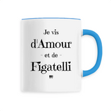 Mug - Amour et Figatelli - 6 Coloris - Cadeau Original - Cadeau Personnalisable - Cadeaux-Positifs.com -Unique-Blanc-