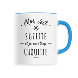 Mug - Suzette est trop Chouette - 6 Coloris - Cadeau Original - Cadeau Personnalisable - Cadeaux-Positifs.com -Unique-Blanc-