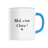 Mug - Moi c'est Clara - 6 Coloris - Cadeau Original - Cadeau Personnalisable - Cadeaux-Positifs.com -Unique-Blanc-