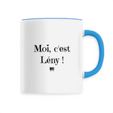 Mug - Moi c'est Lény - 6 Coloris - Cadeau Original - Cadeau Personnalisable - Cadeaux-Positifs.com -Unique-Blanc-