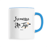 Mug - Jumeau au Top - 6 Coloris - Cadeau Original - Cadeau Personnalisable - Cadeaux-Positifs.com -Unique-Blanc-