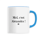 Mug - Moi c'est Alexandra - 6 Coloris - Cadeau Original - Cadeau Personnalisable - Cadeaux-Positifs.com -Unique-Blanc-