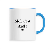 Mug - Moi c'est Axel - 6 Coloris - Cadeau Original - Cadeau Personnalisable - Cadeaux-Positifs.com -Unique-Blanc-