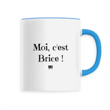Mug - Moi c'est Brice - 6 Coloris - Cadeau Original - Cadeau Personnalisable - Cadeaux-Positifs.com -Unique-Blanc-