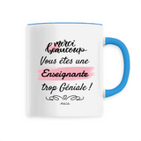 Mug - Merci Enseignante - 6 Coloris - Cadeau Original - Cadeau Personnalisable - Cadeaux-Positifs.com -Unique-Blanc-