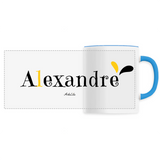 Mug - Alexandre - 6 Coloris - Cadeau Original - Cadeau Personnalisable - Cadeaux-Positifs.com -Unique-Blanc-