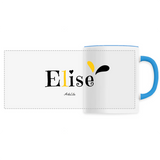 Mug - Elise - 6 Coloris - Cadeau Original - Cadeau Personnalisable - Cadeaux-Positifs.com -Unique-Blanc-
