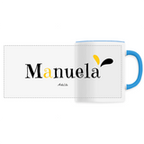 Mug - Manuela - 6 Coloris - Cadeau Original - Cadeau Personnalisable - Cadeaux-Positifs.com -Unique-Blanc-