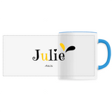 Mug - Julie - 6 Coloris - Cadeau Original - Cadeau Personnalisable - Cadeaux-Positifs.com -Unique-Blanc-