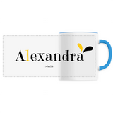 Mug - Alexandra - 6 Coloris - Cadeau Original - Cadeau Personnalisable - Cadeaux-Positifs.com -Unique-Blanc-