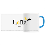 Mug - Leïla - 6 Coloris - Cadeau Original - Cadeau Personnalisable - Cadeaux-Positifs.com -Unique-Blanc-