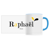 Mug - Raphaël - 6 Coloris - Cadeau Original - Cadeau Personnalisable - Cadeaux-Positifs.com -Unique-Blanc-