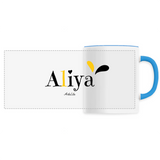 Mug - Aliya - 6 Coloris - Cadeau Original - Cadeau Personnalisable - Cadeaux-Positifs.com -Unique-Bleu-