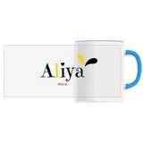 Mug - Aliya - 6 Coloris - Cadeau Original - Cadeau Personnalisable - Cadeaux-Positifs.com -Unique-Blanc-