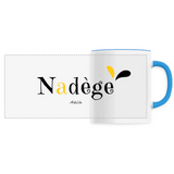 Mug - Nadège - 6 Coloris - Cadeau Original - Cadeau Personnalisable - Cadeaux-Positifs.com -Unique-Blanc-