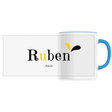 Mug - Ruben - 6 Coloris - Cadeau original - Cadeau Personnalisable - Cadeaux-Positifs.com -Unique-Blanc-
