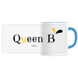 Mug - Queen B - 6 Coloris - Cadeau Original - Cadeau Personnalisable - Cadeaux-Positifs.com -Unique-Bleu-