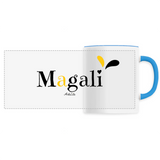 Mug - Magali - 6 Coloris - Cadeau Original - Cadeau Personnalisable - Cadeaux-Positifs.com -Unique-Bleu-