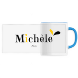 Mug - Michèle - 6 Coloris - Cadeau Original - Cadeau Personnalisable - Cadeaux-Positifs.com -Unique-Blanc-