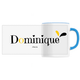 Mug - Dominique - 6 Coloris - Cadeau Original - Cadeau Personnalisable - Cadeaux-Positifs.com -Unique-Blanc-