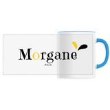 Mug - Morgane - 6 Coloris - Cadeau original - Cadeau Personnalisable - Cadeaux-Positifs.com -Unique-Bleu-