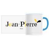 Mug - Jean-Pierre - 6 Coloris - Cadeau Original - Cadeau Personnalisable - Cadeaux-Positifs.com -Unique-Bleu-