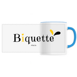 Mug - Biquette - 6 Coloris - Cadeau Original - Cadeau Personnalisable - Cadeaux-Positifs.com -Unique-Blanc-