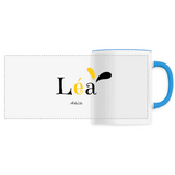 Mug - Léa - 6 Coloris - Cadeau Original - Cadeau Personnalisable - Cadeaux-Positifs.com -Unique-Blanc-