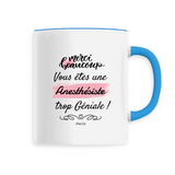 Mug - Merci, vous êtes une Anesthésiste trop Géniale - 6 Coloris - Cadeau Personnalisable - Cadeaux-Positifs.com -Unique-Blanc-