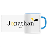 Mug - Jonathan - 6 Coloris - Cadeau Original - Cadeau Personnalisable - Cadeaux-Positifs.com -Unique-Blanc-