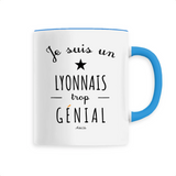 Mug - Un Lyonnais trop Génial - 6 Coloris - Cadeau Original - Cadeau Personnalisable - Cadeaux-Positifs.com -Unique-Blanc-